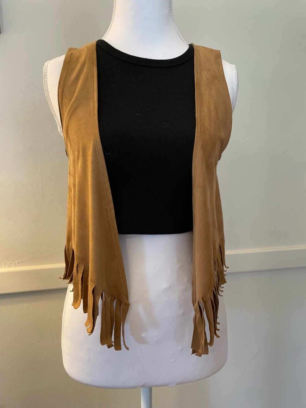 Sueded Western Style Vest